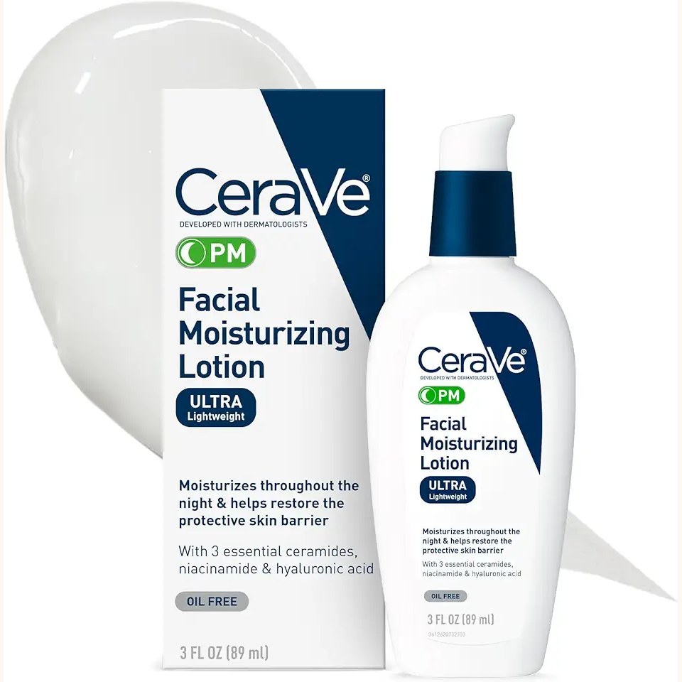 CeraVe PM Facial Moisturizing Lotion