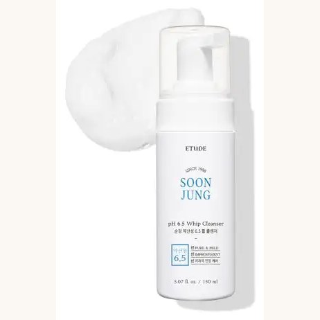 ETUDE SoonJung pH 6.5 Whip Cleanser